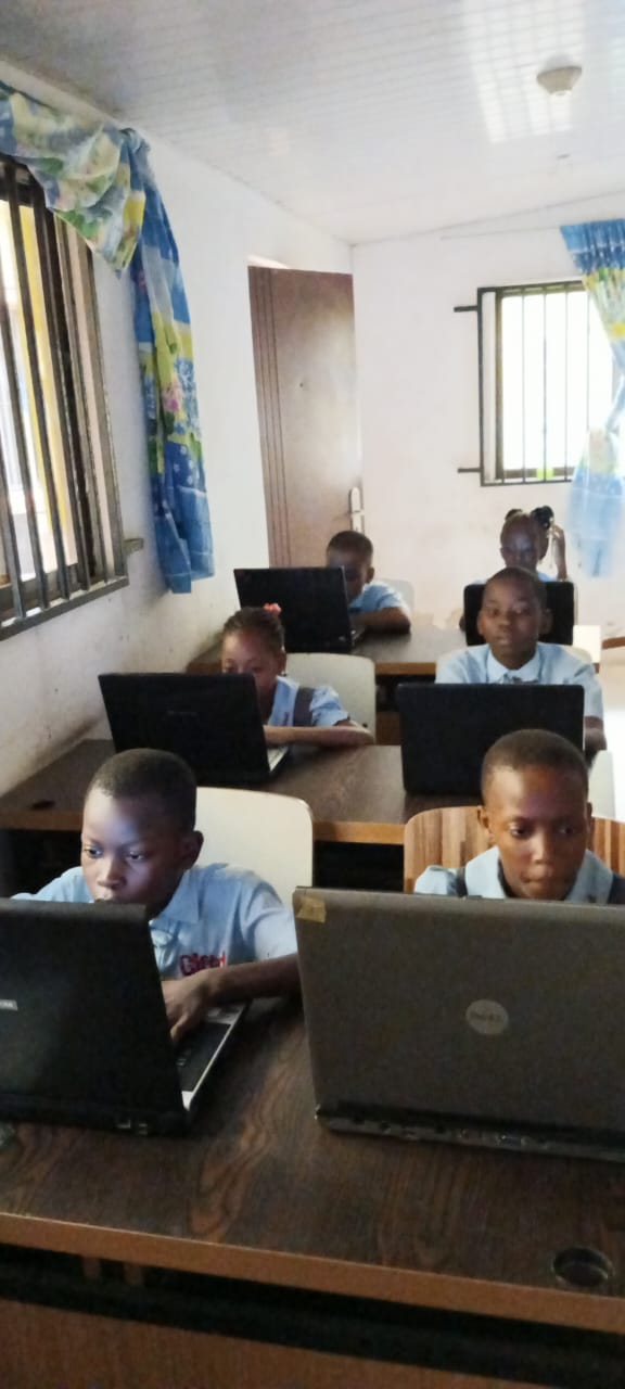 Primary School Laptop Activity Session